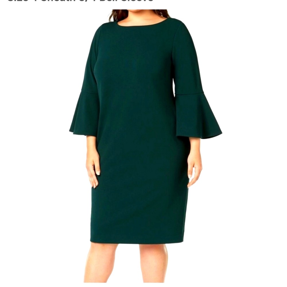 Calvin Klein Women's Dress Hunter Green Size  She